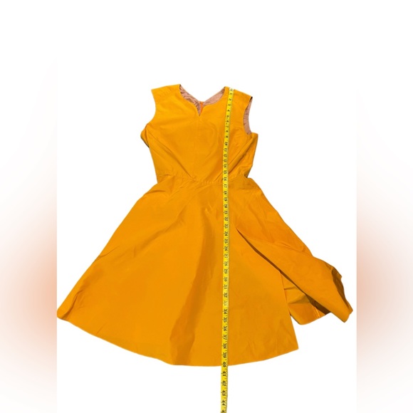 Jil sander Orange Flare Dress size 44/US:XL - Picture 10 of 13